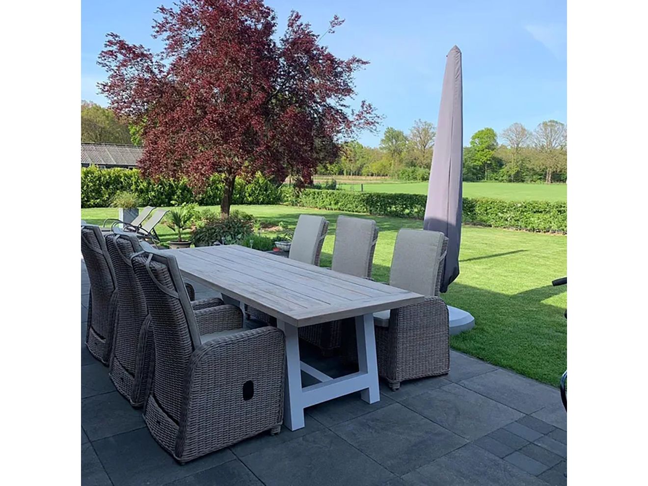 Intenso Umbria Gartenstuhl Hochlehner Ra...