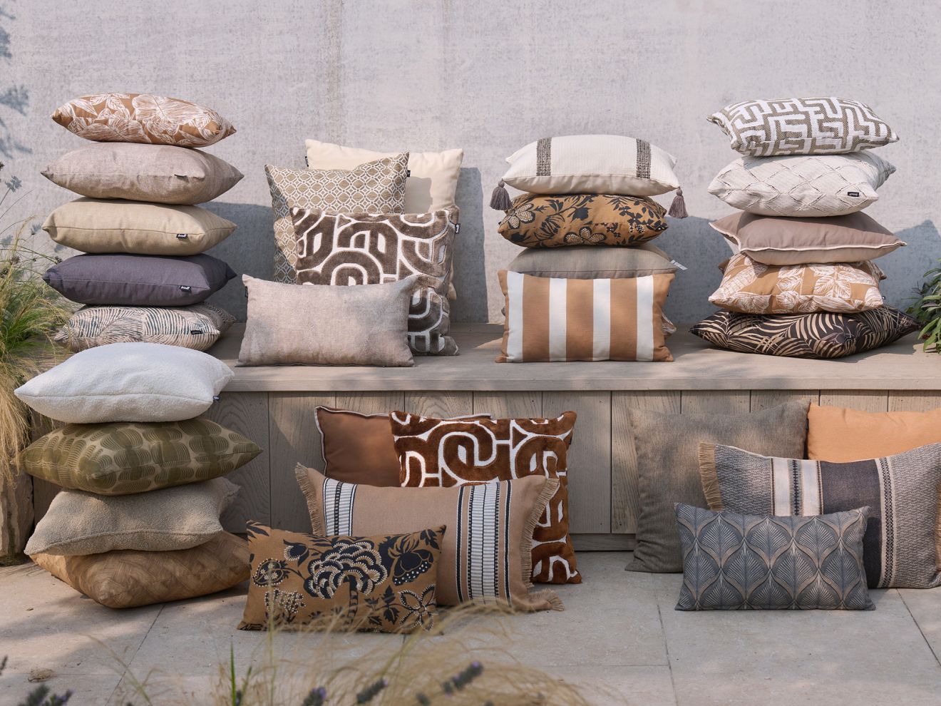 Hartman Lendenkissen 50x30 cm Taupe 50x30cm