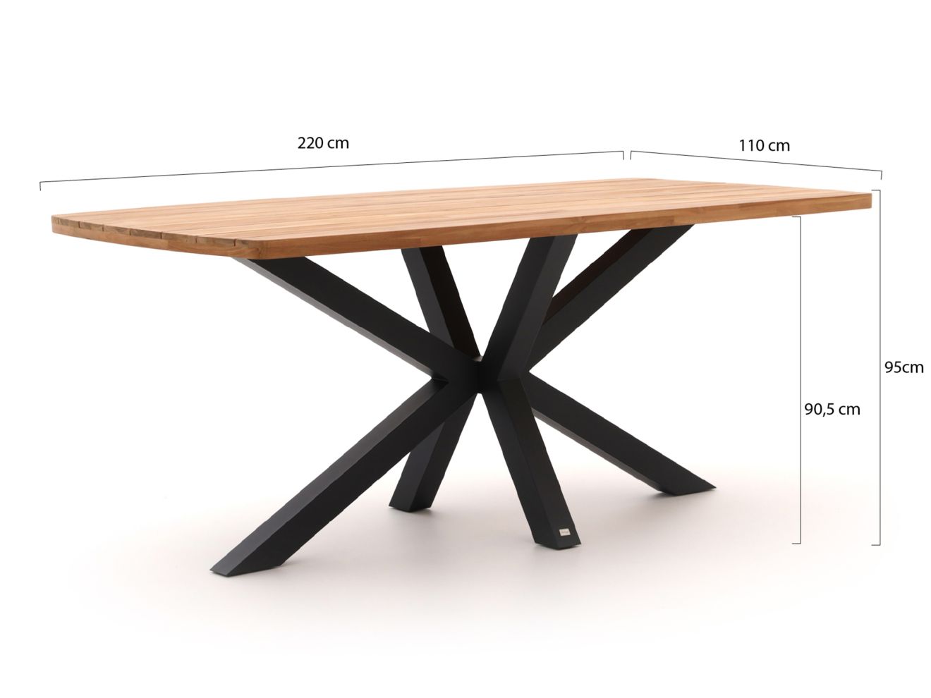 Bellagio Mineo/Induno Deens Ovaal 220cm ...