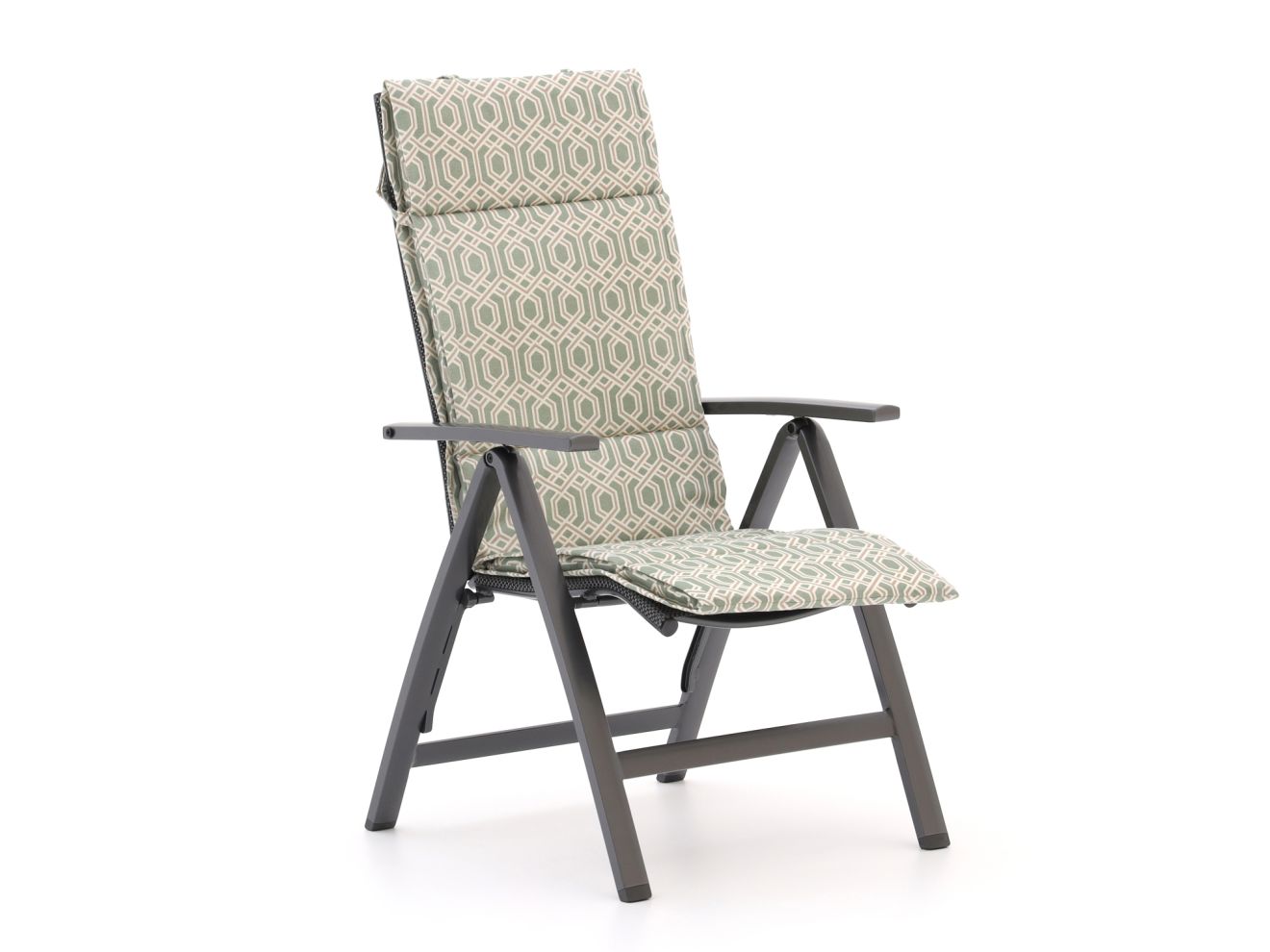 Madison Auflage Hochlehner dünn 125x50  cm Grün 125x50cm