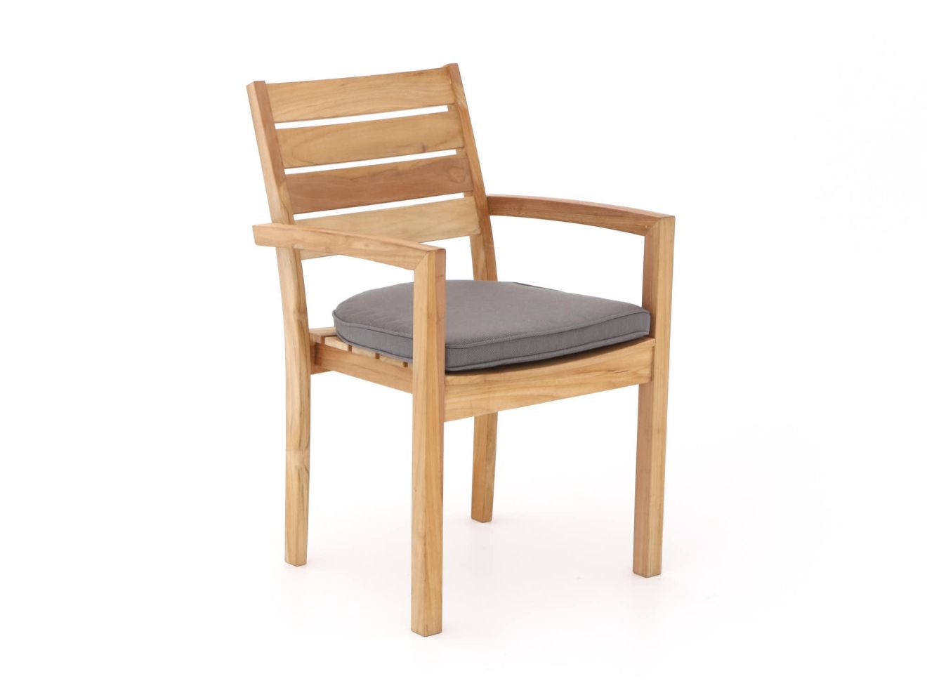 Madison Wicker York Sitzkissen 48x48 cm Grau 48x48cm