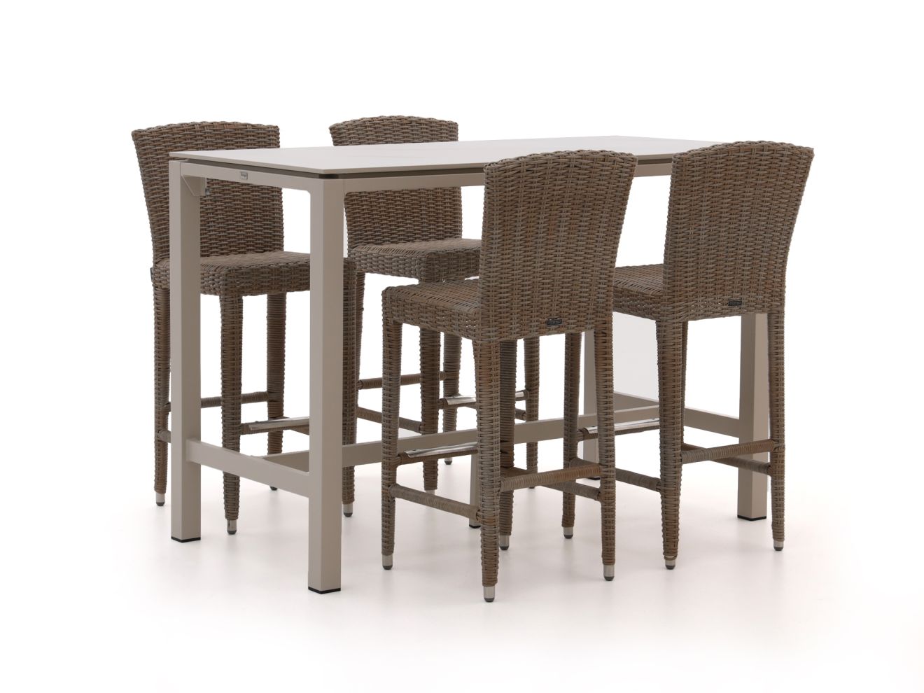 Intenso Sergio/Trecenta 150 cm Gartenbar-Set 5-Teilig günstig online kaufen