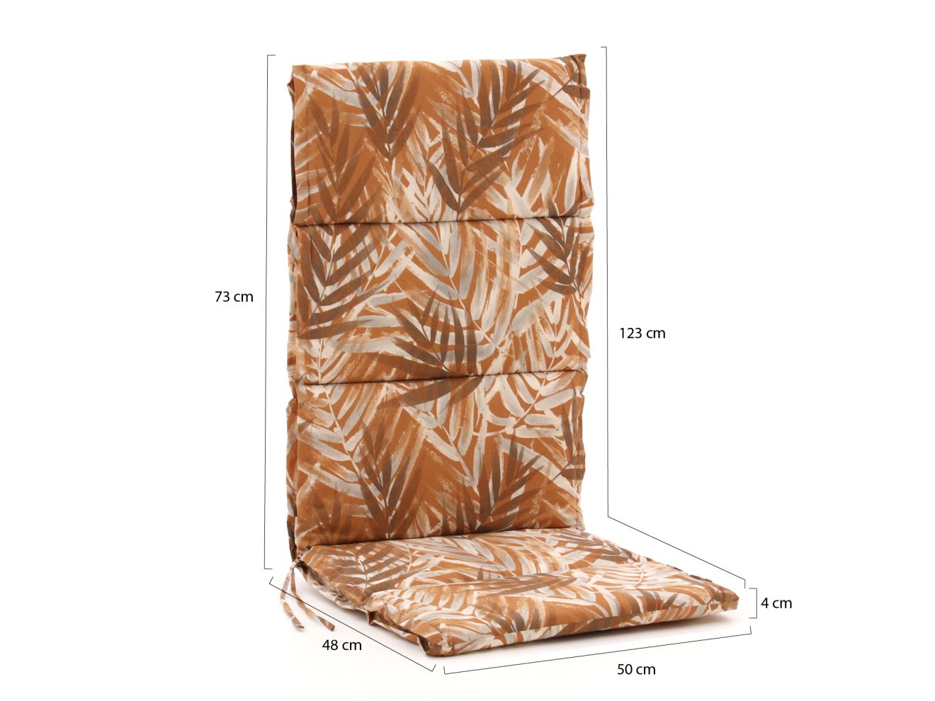 Hartman Auflage Hochlehner dünn 123x50 ...