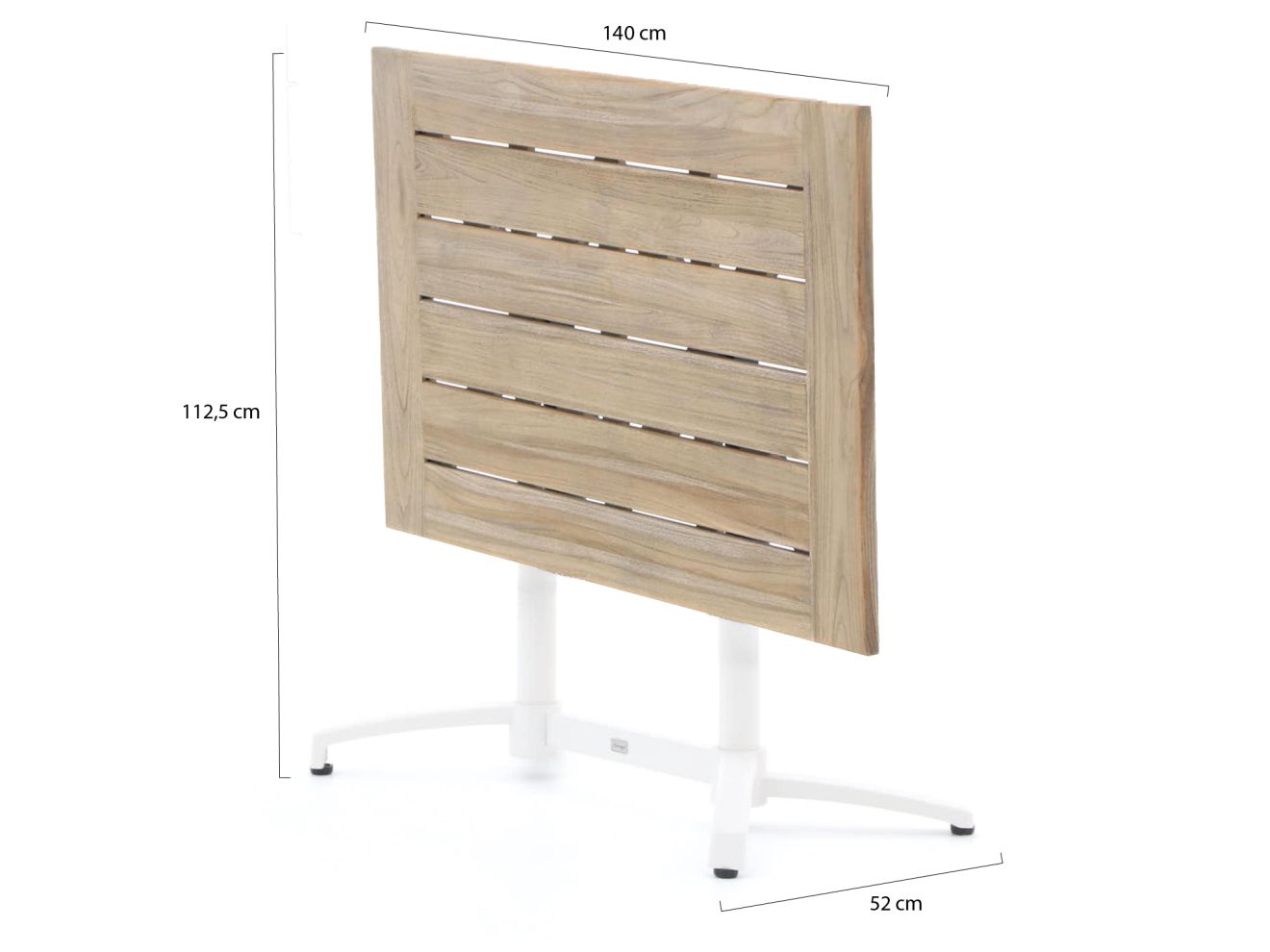 Bellagio Canzo Gartentisch klappbar 140x...