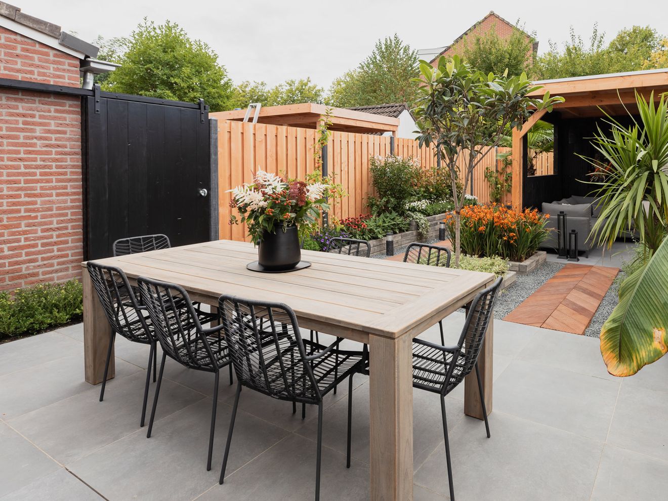 Apple Bee Hawaii/ROUGH-S 160 cm Gartenmöbel-Set 5-teilig stapelbar Grau  Rabatt: 25 %