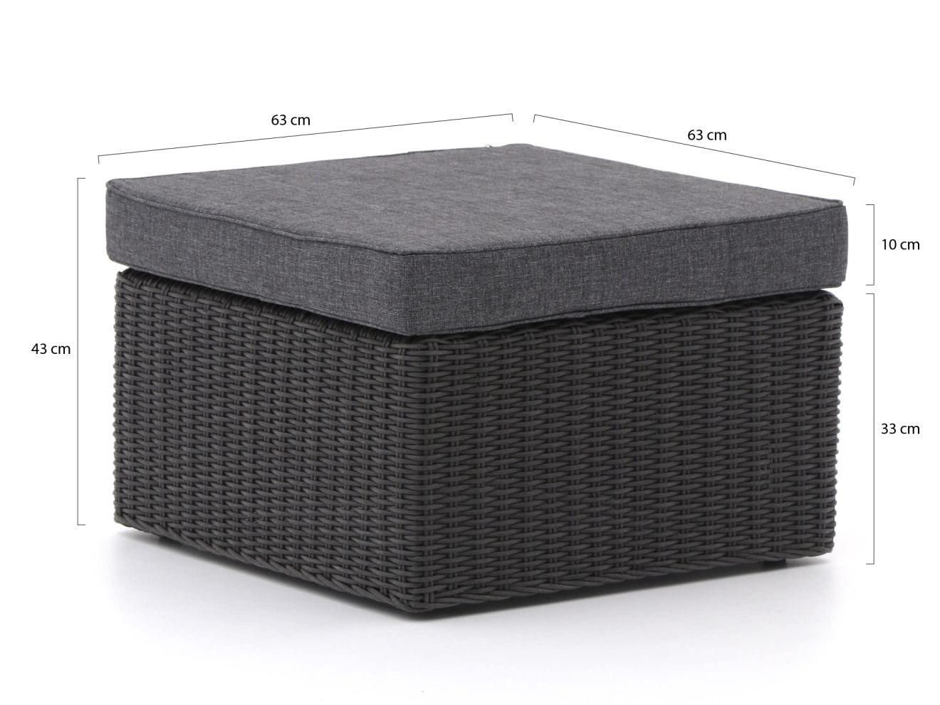Intenso Fellini Lounge Fußbank 63x63 cm Grau 63x63cm Rabatt: 20 % Intenso Fellini Lounge Fußbank 63x63 cm Grau 63x63cm Rabatt: 20 %