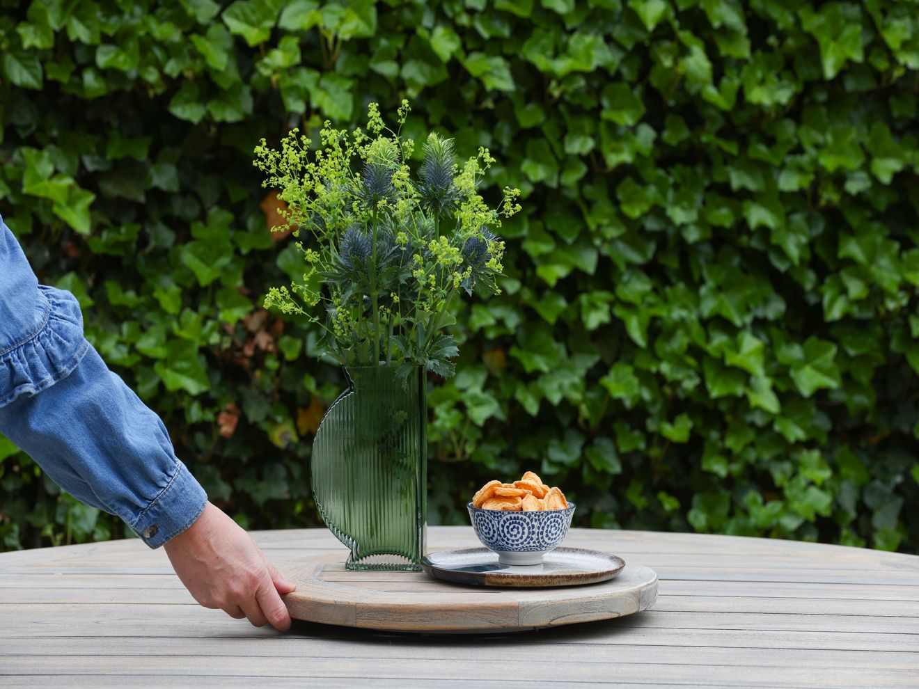 ROUGH-X Lazy Susan Drehtablett ø 45 cm Braun 45cm Rabatt: 18 % ROUGH-X Lazy Susan Drehtablett ø 45 cm Braun 45cm Rabatt: 18 %