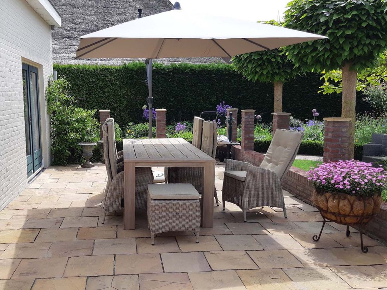 Intenso Fabrizi Gartenstuhl Hochlehner m...