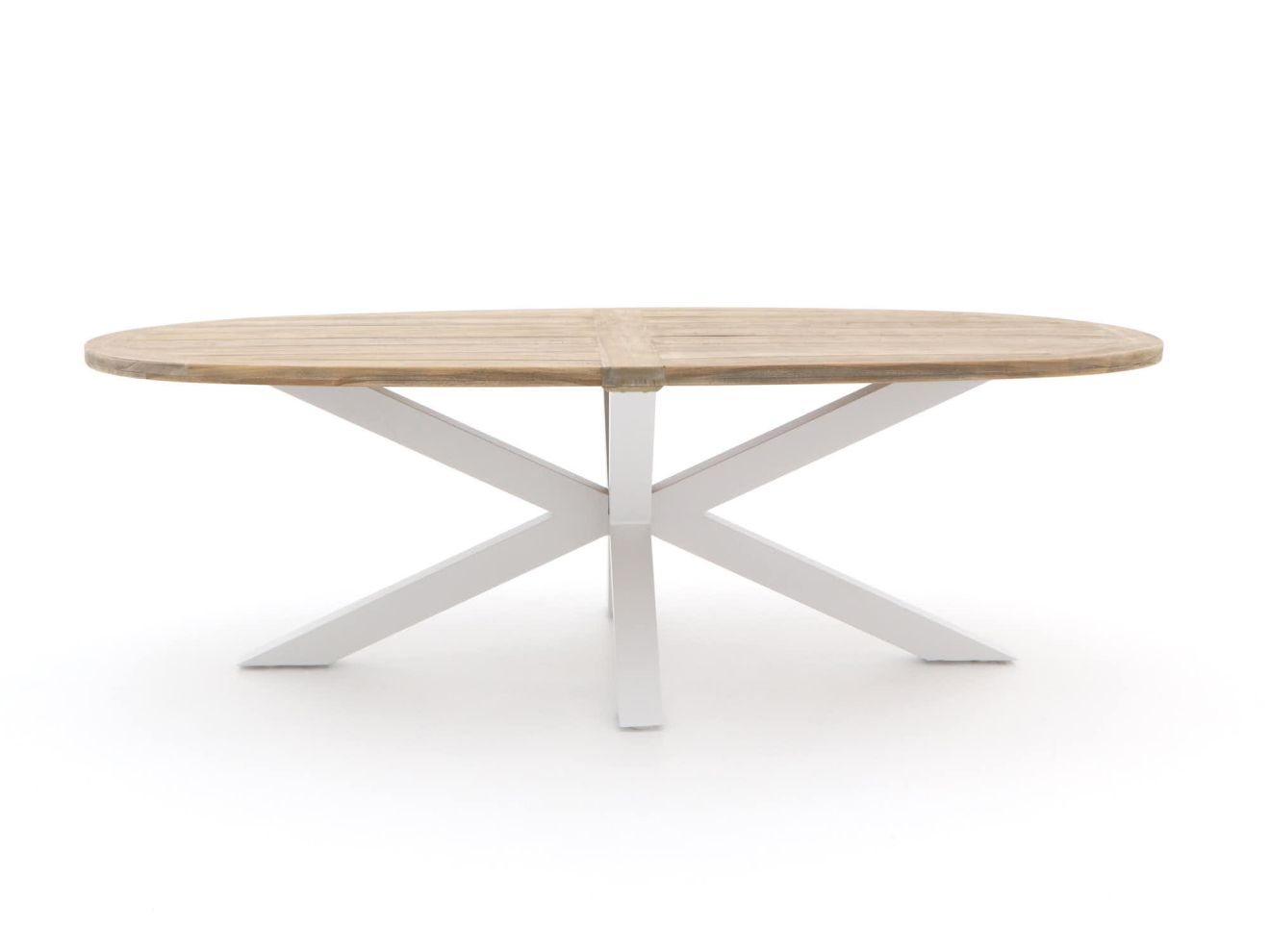 ROUGH-Y Ellips Gartentisch 200x110 cm Weiß Rabatt: 36 % ROUGH-Y Ellips Gartentisch 200x110 cm Weiß Rabatt: 36 %