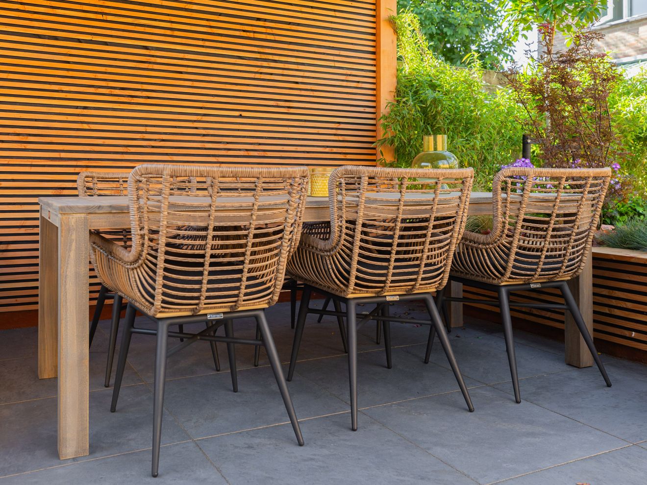 Intenso Milano/ROUGH-S 220 cm Gartenmöbel-Set 7-teilig Braun  Rabatt: 30 %