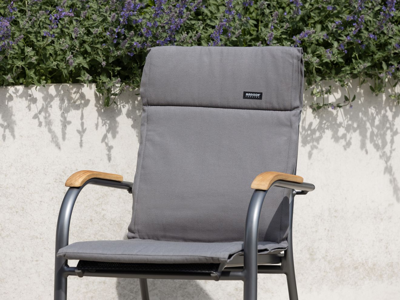 Hartman Raffaelo/Triangular 170 cm Gartenmöbel-Set 7-teilig stapelbar Grau