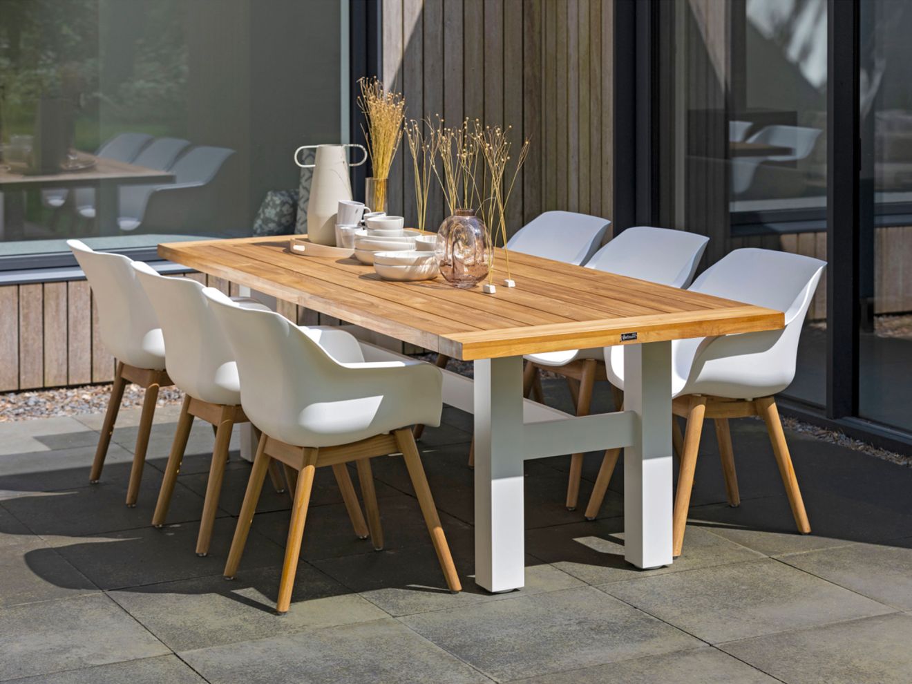 Hartman Sophie Studio/Sophie Yasmani 240 cm Gartenmőbel-Set 7-teilig Taupe  Rabatt: 6 %