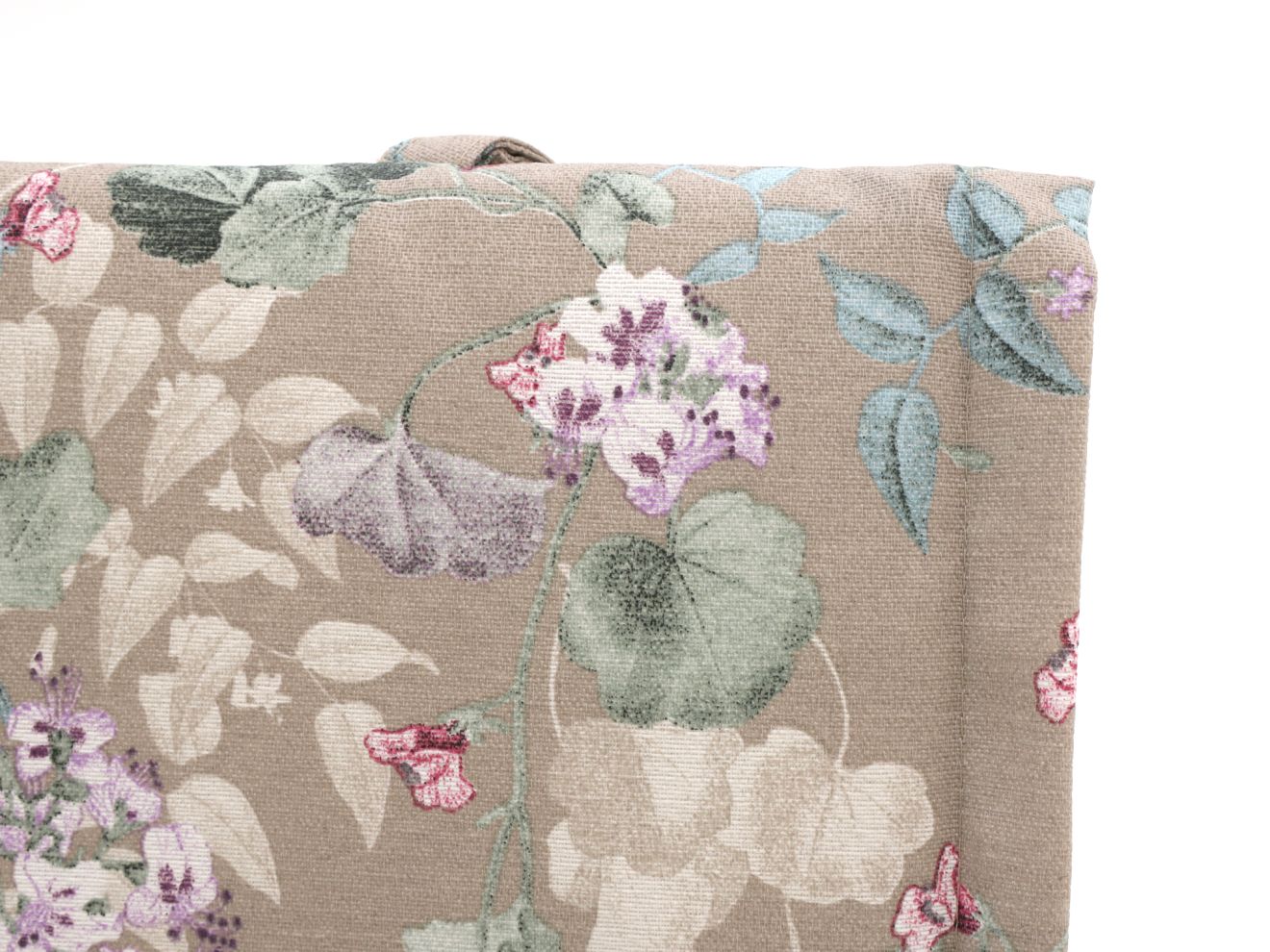 Madison Auflage Hochlehner dünn 125x50  cm Taupe 125x50cm