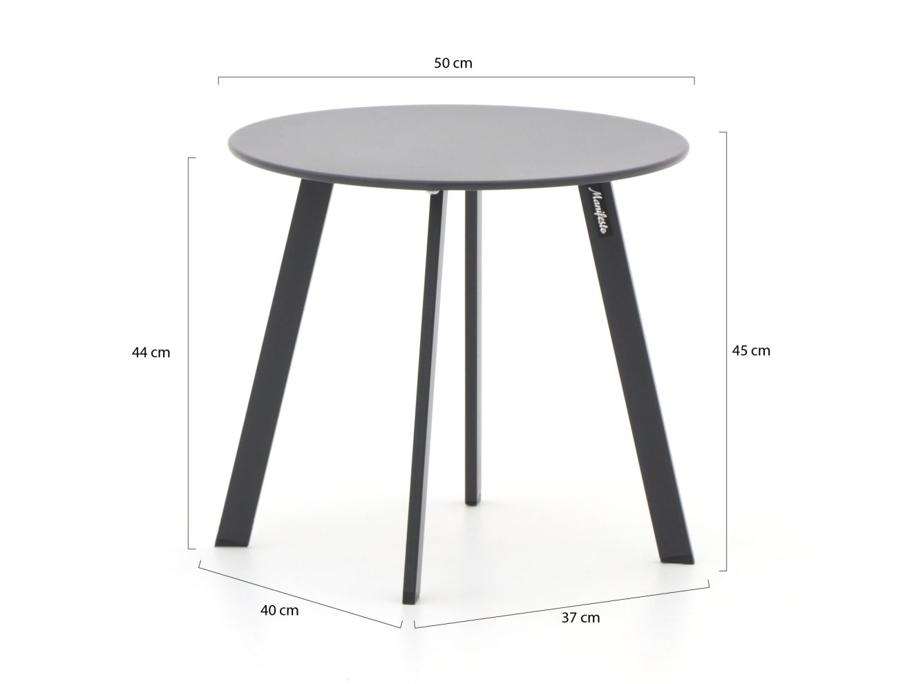 Manifesto Bovezzo Beistelltisch Outdoor-...