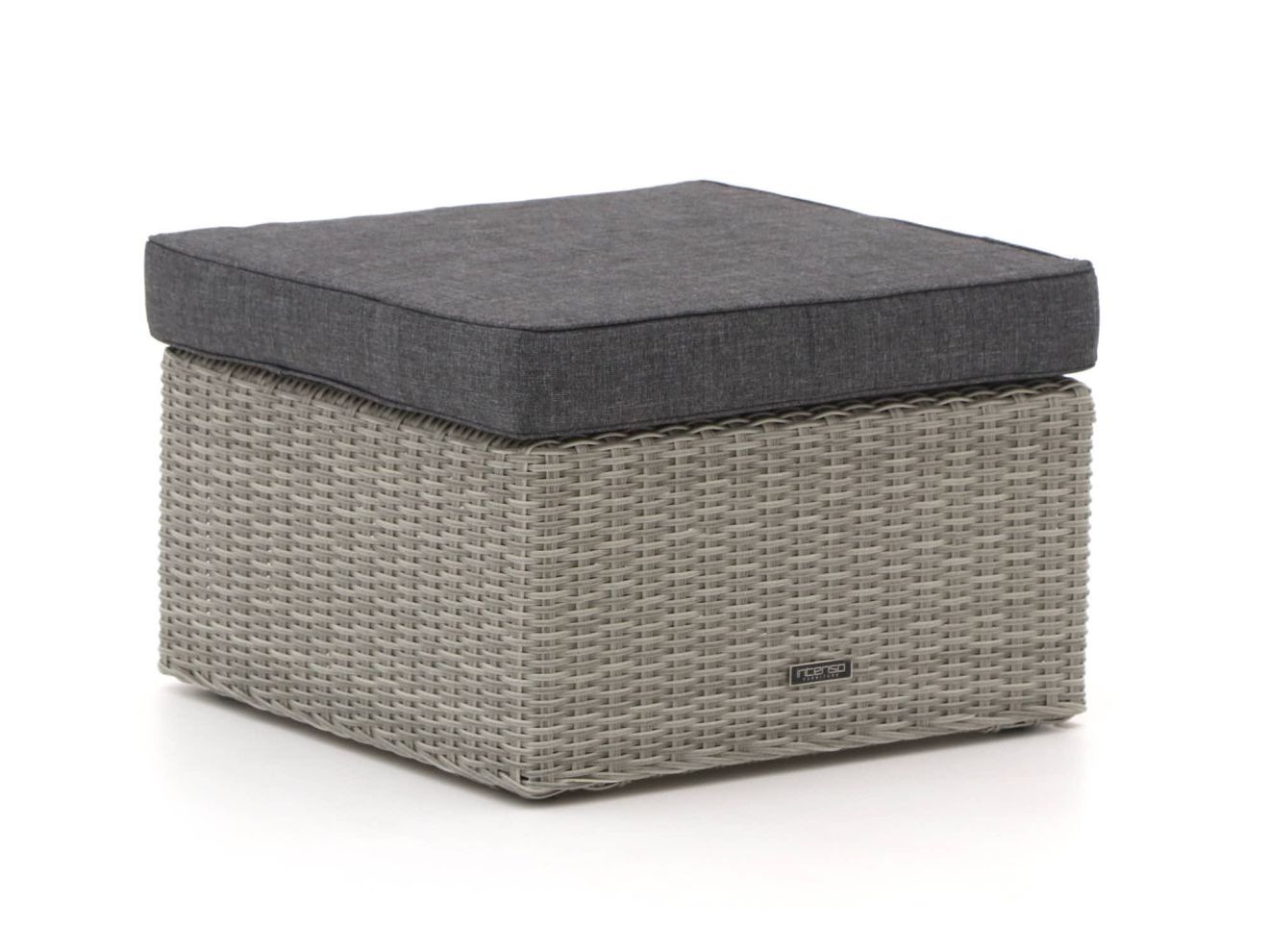 Intenso Fellini Fußbank 63x63 cm Grau 63x63cm Rabatt: 20 %