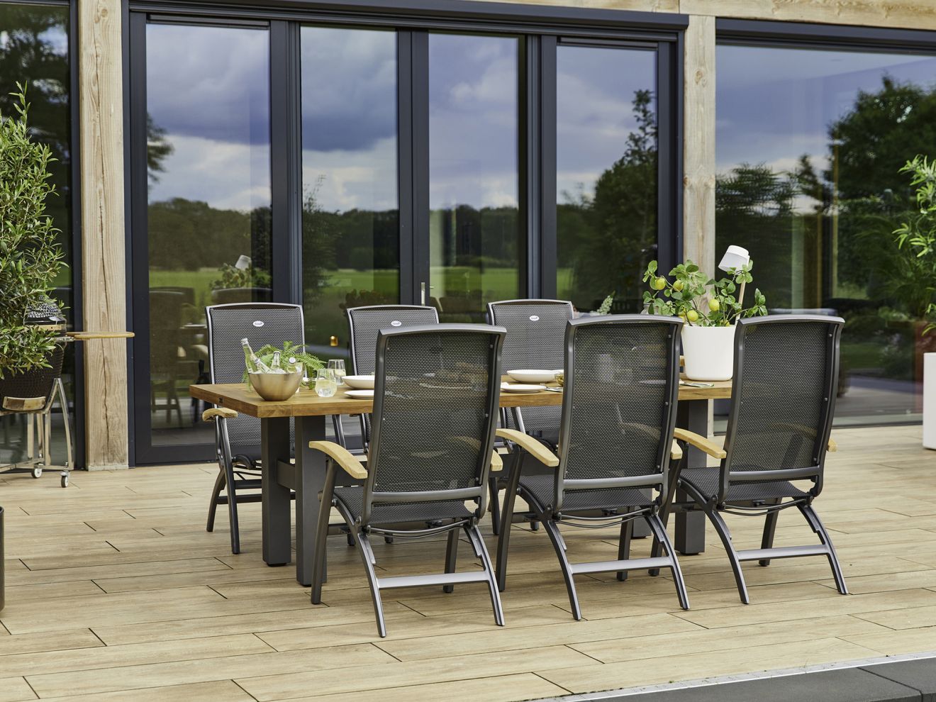 Hartman Troy Gartenstuhl Hochlehner mit ...