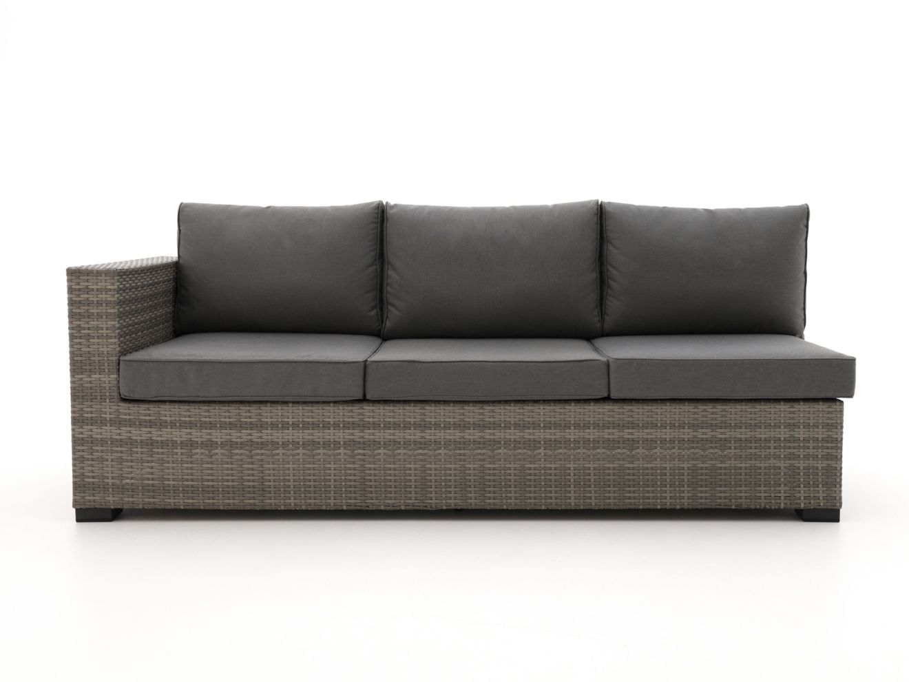 Forza Giotto/ROUGH-L Ecklounge-Set 3-teilig rechts Grau  Rabatt: 40 %