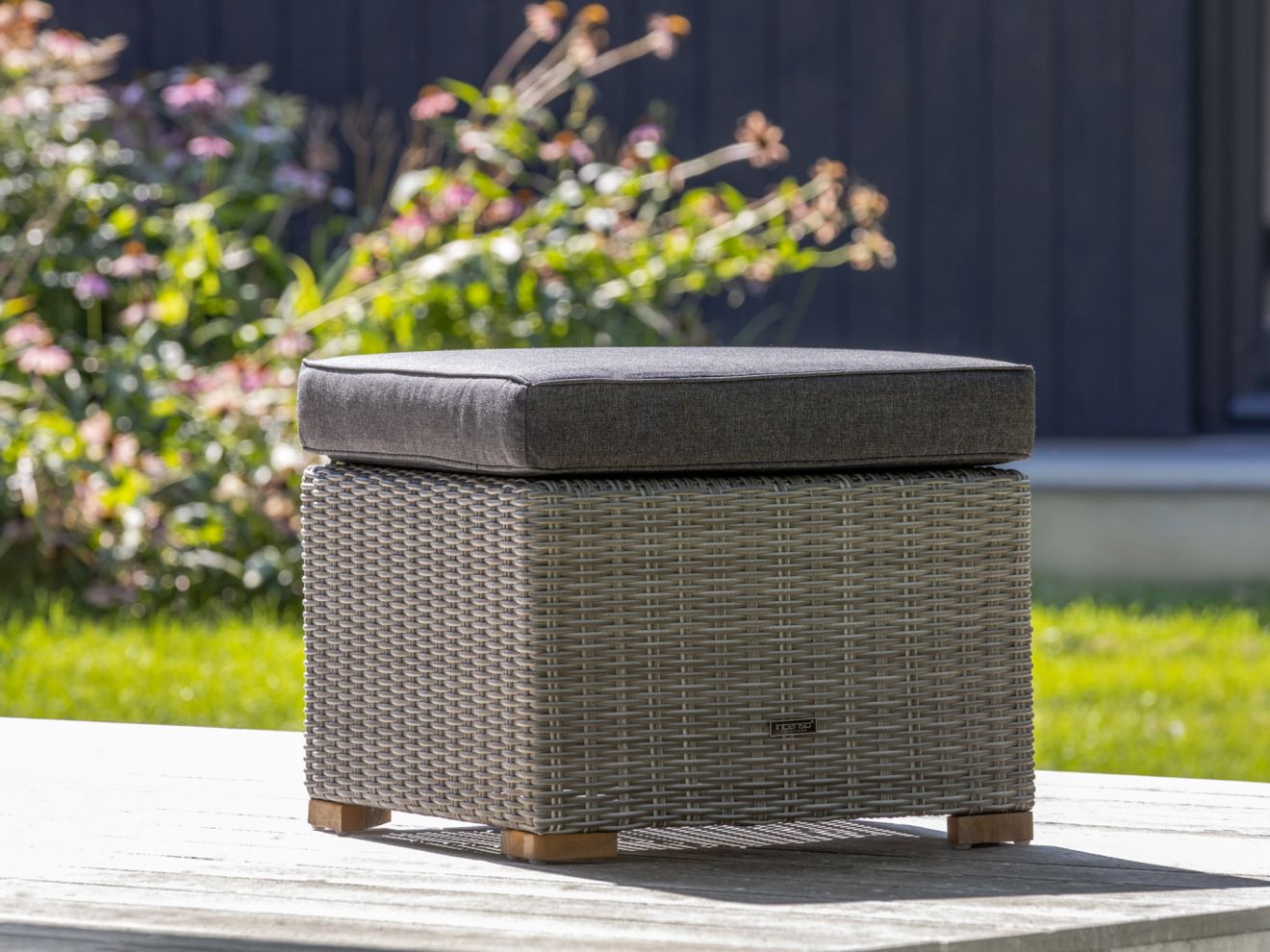 Intenso Mazzano Lounge Gartenhocker Raba...