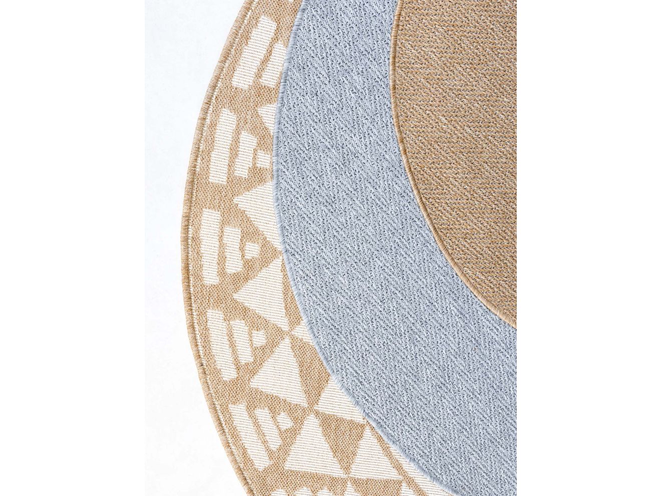 Santa Maria Outdoor Teppich ø 120 cm Taupe 120cm Rabatt: 15 %