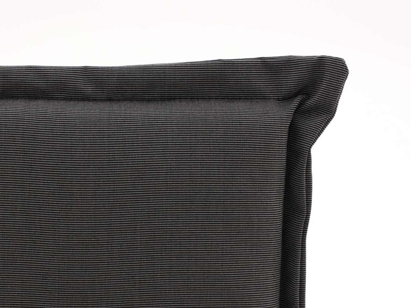 Tex Style Deckchair Auflage 195x45 cm Schwarz 195x45cm