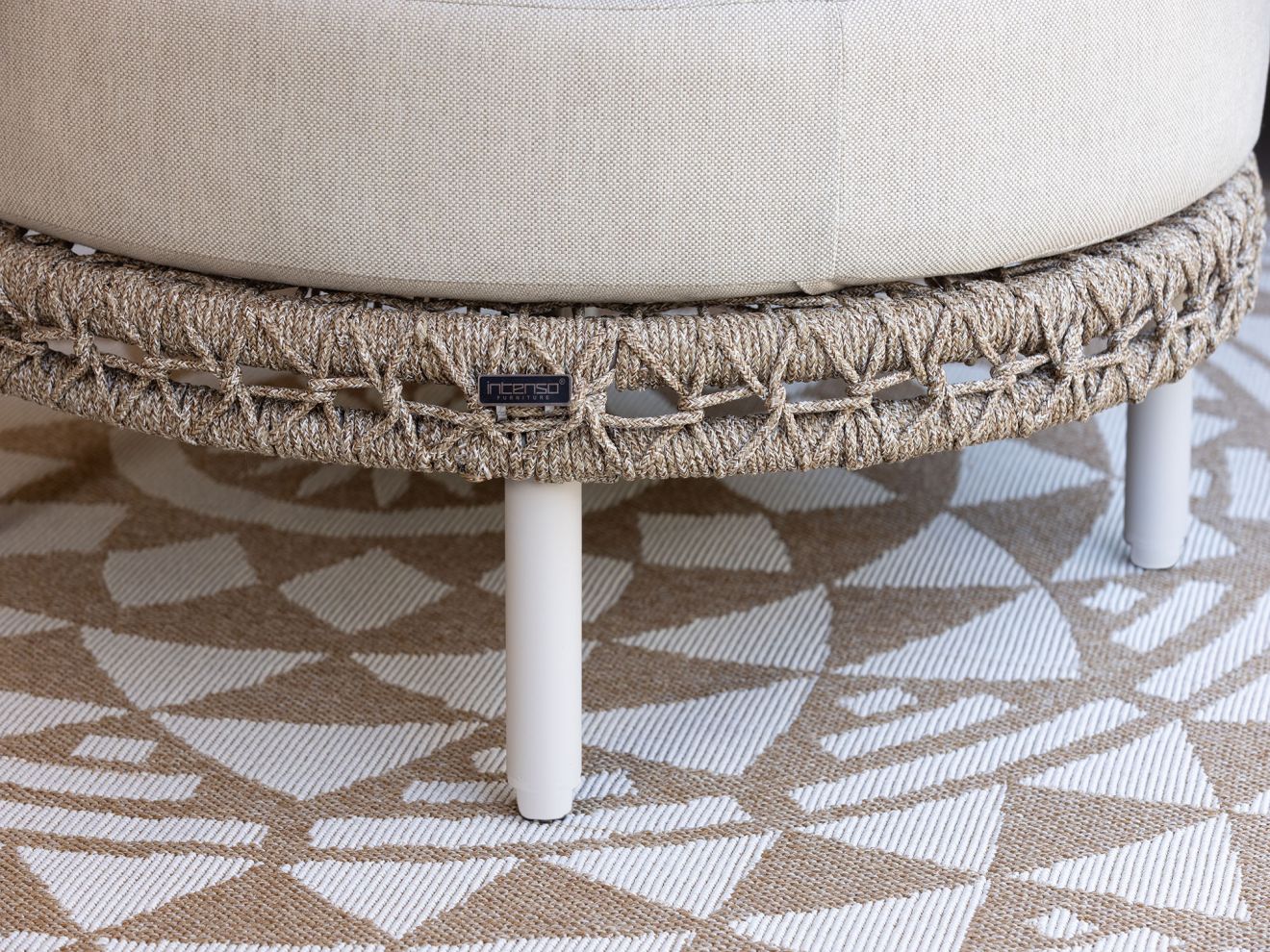 Intenso Nusco Gartenhocker Taupe  Rabatt: 19 %