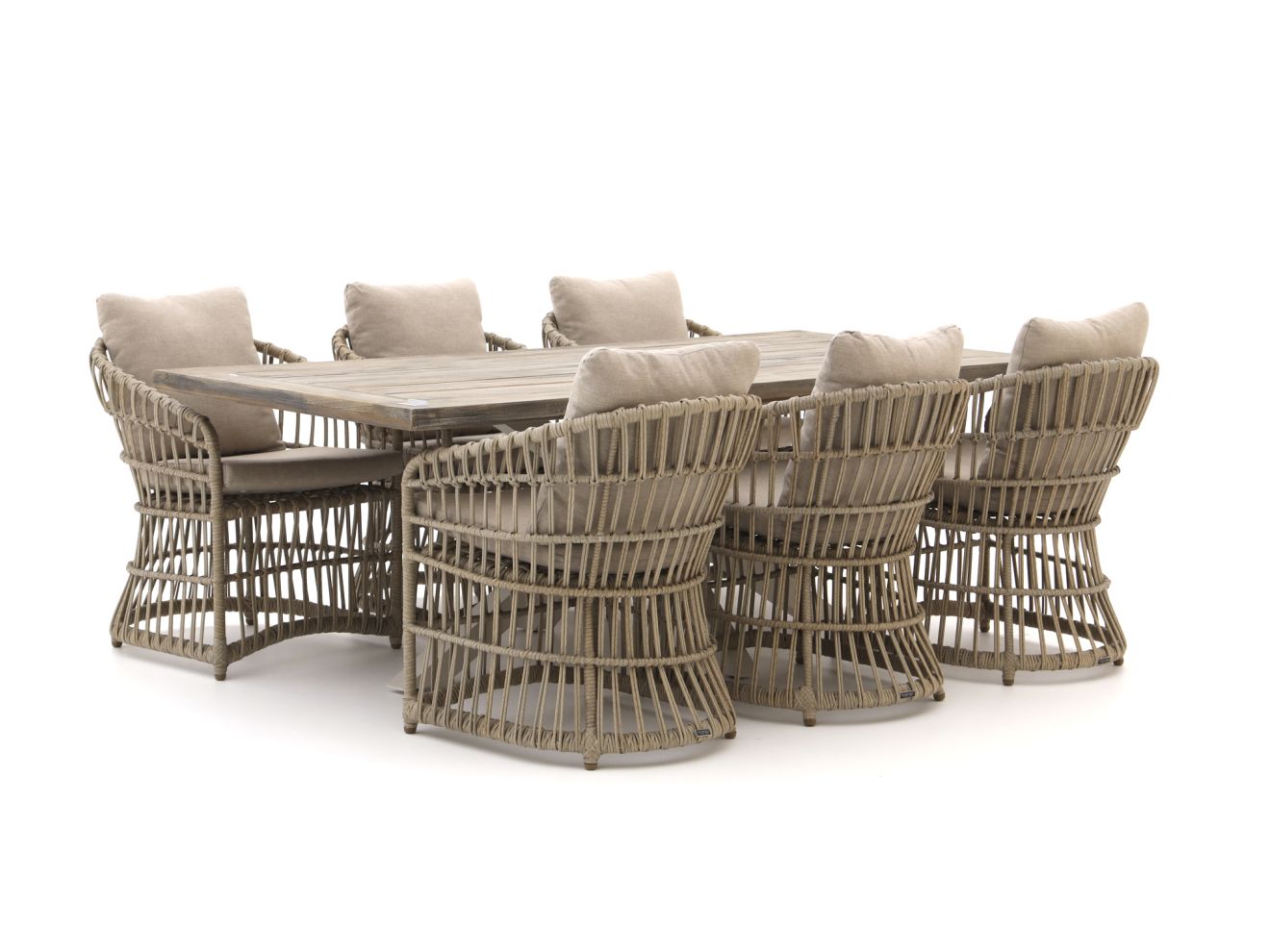 Intenso Cameri/Montorio 220 cm Gartenmöbel-Set 7-teilig günstig online kaufen