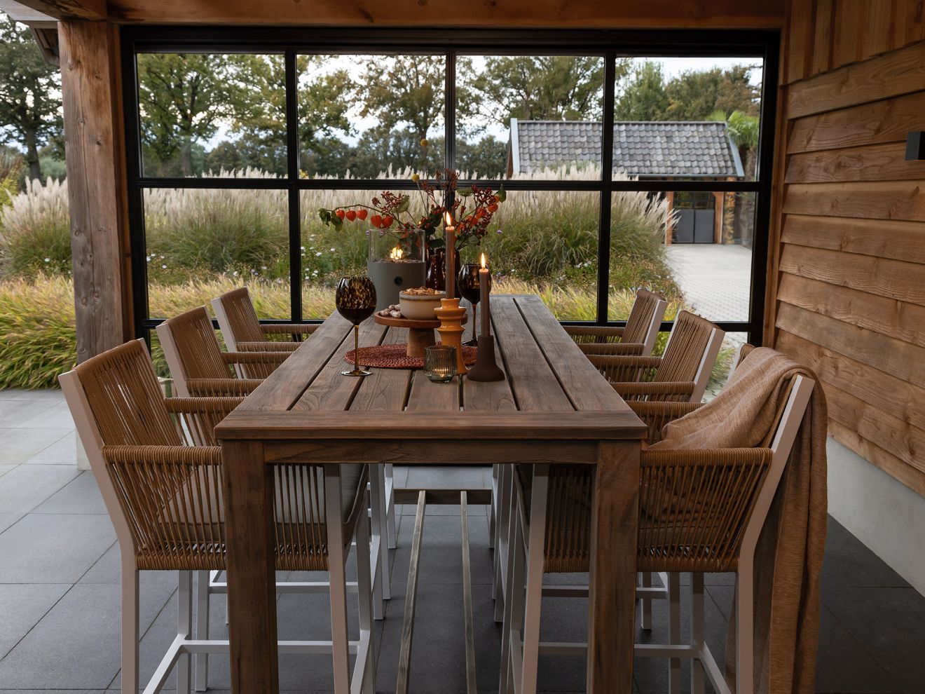 ROUGH-X Bartisch Outdoor 240x80x105 cm