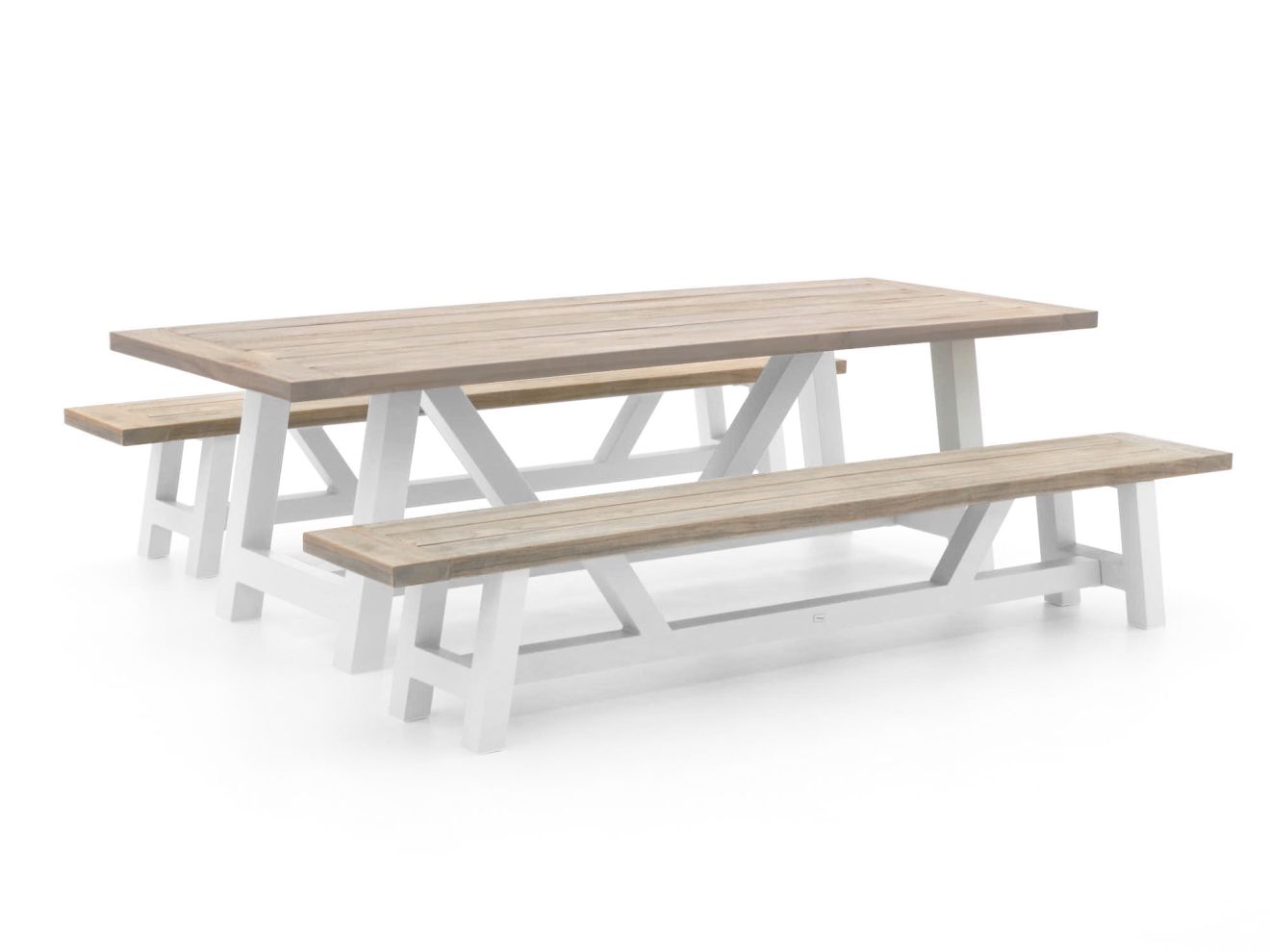 Bellagio Bresimo 260 cm Picknick Sitzgruppe 3-teilig