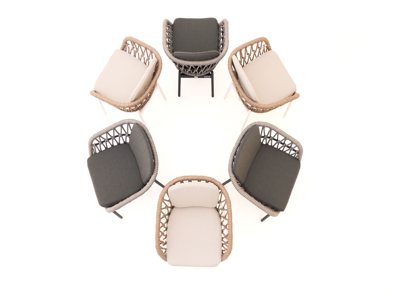 Bellagio Cupello Essstuhl Grau  Rabatt: 19 %