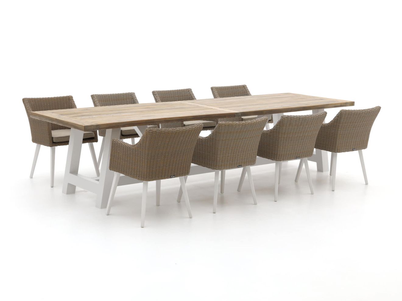 Manifesto Matese/Bresimo 330 cm Gartenmöbel-Set 9-teilig günstig online kaufen