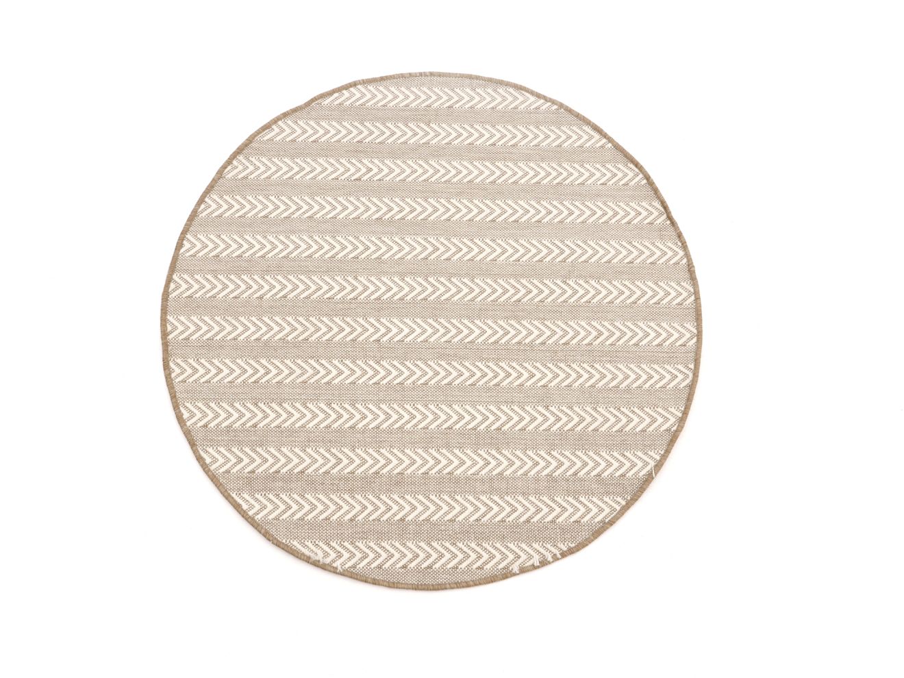Rodrigo Outdoor Teppich ø 120 cm Weiß ...