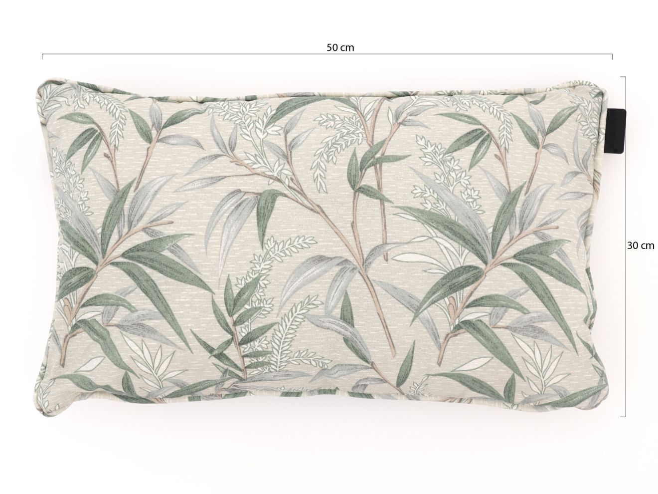 Madison Lendekissen 50x30cm Weiß 50x30cm