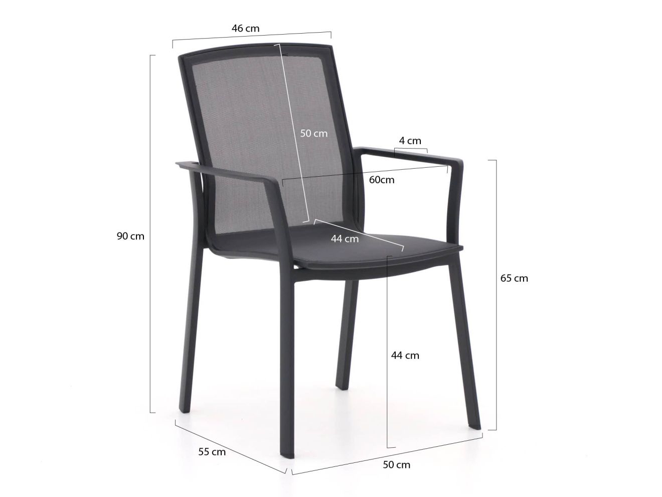 Bellagio Dranera/Sora 220 cm Gartenmöbel-Set 7-teilig stapelbar günstig online kaufen
