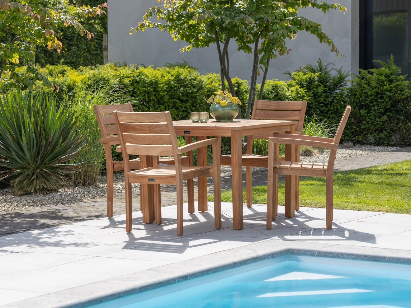 Sunyard Liverpool Gartensessel stapelbar... Sunyard Liverpool Gartensessel stapelbar...