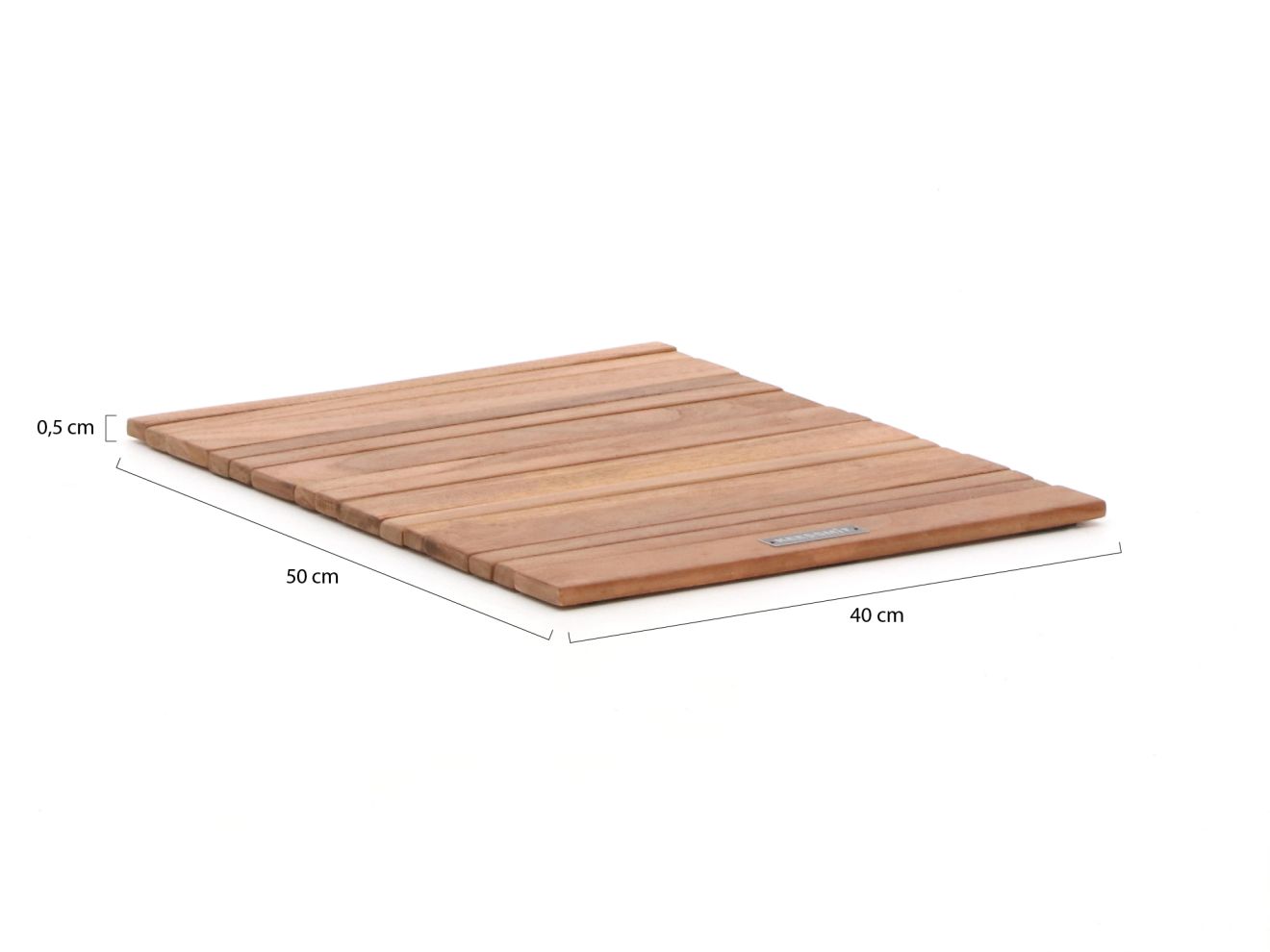 Sunyard Epping Tablett Armlehne 50x40 cm Braun  Rabatt: 15 %