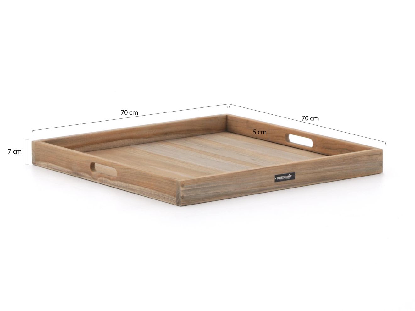 ROUGH-X Tablett 70x70 cm Braun Rabatt: 21 % ROUGH-X Tablett 70x70 cm Braun Rabatt: 21 %