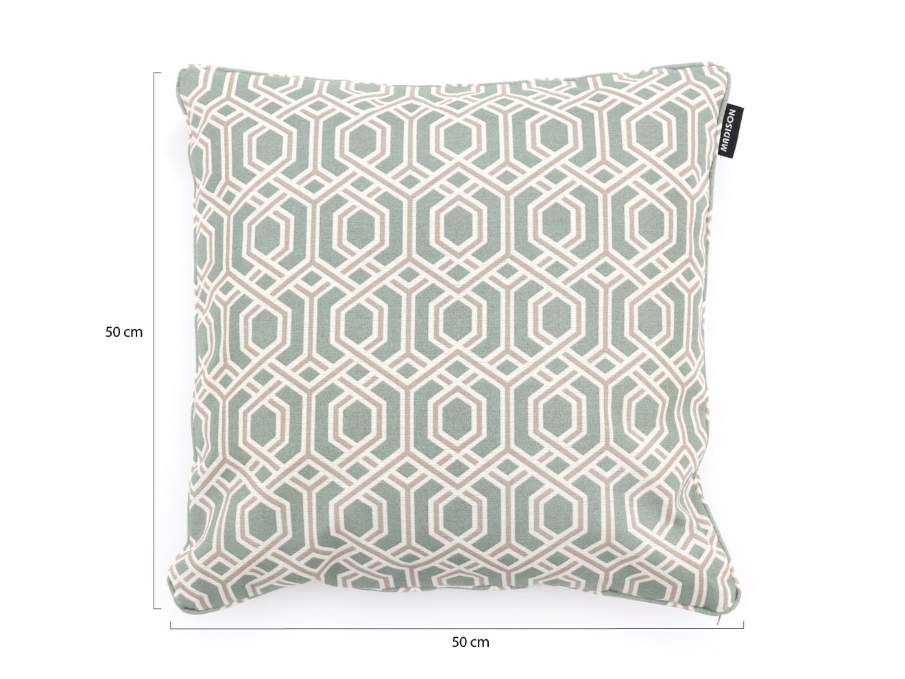 Madison Dekokissen 50x50 cm Grün 50x50cm