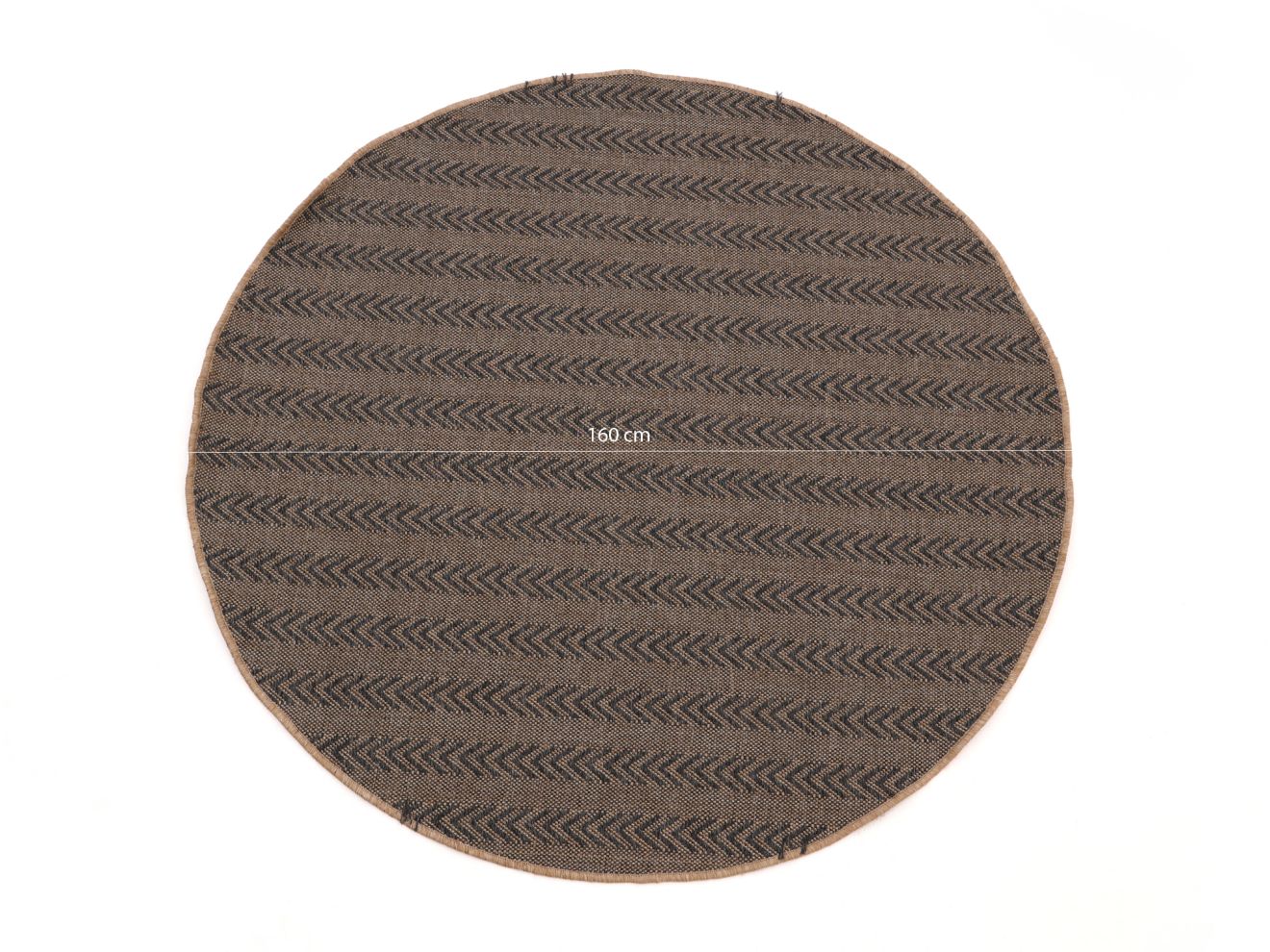 Rodrigo Outdoor Teppich ø 160 cm Grau 1...