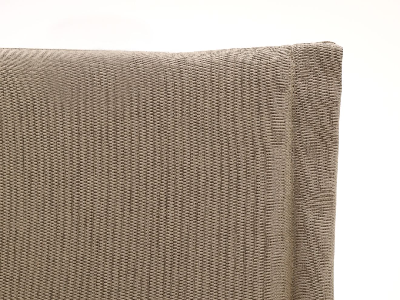 Tex Style Auflage Hochlehner dünn 125x50 cm Taupe 125x50cm