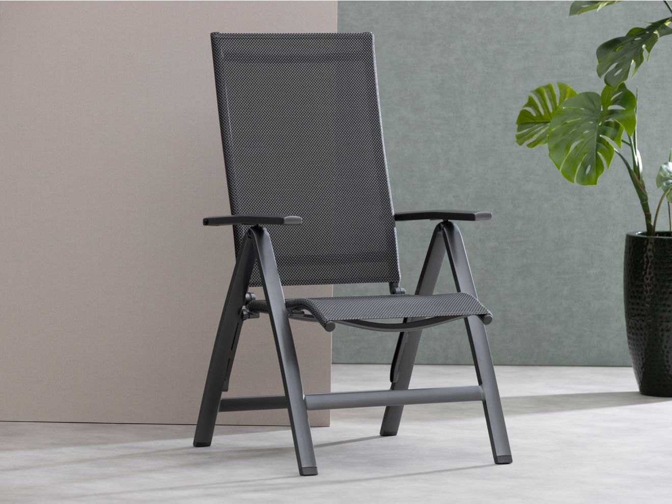 Bellagio Avenza Gartenstuhl Hochlehner Grau  Rabatt: 16 %