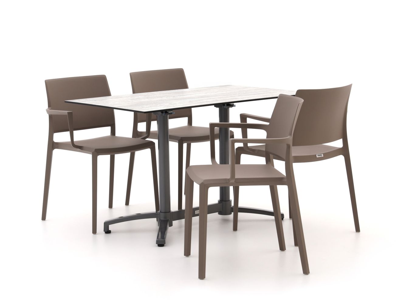 Forza Sile/Canzo 120 cm Gartenmöbel-Set...