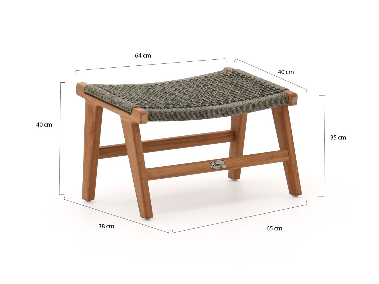 Bellagio Elcito Lounge Gartenhocker günstig online kaufen