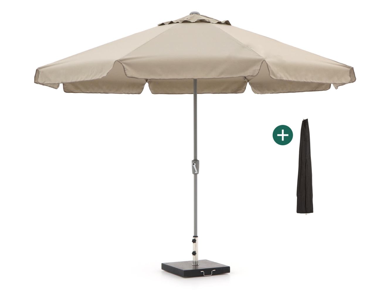 + 10 % Kassenrabatt | Shadowline Aruba Sonnenschirm ø 350 cm
