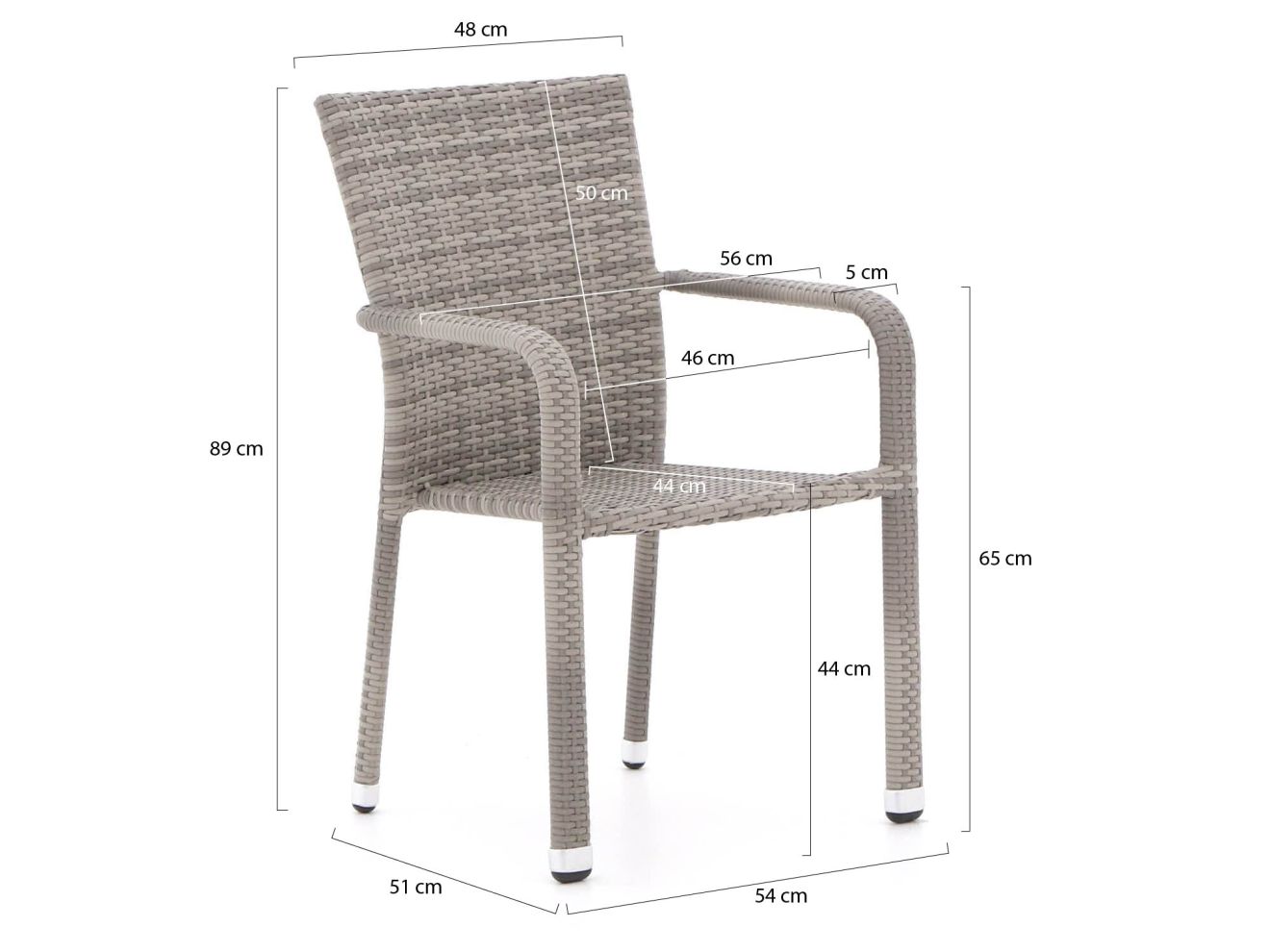 Forza Fossano/ROUGH-S 220 cm Gartenmöbel-Set 7-teilig stapelbar günstig online kaufen