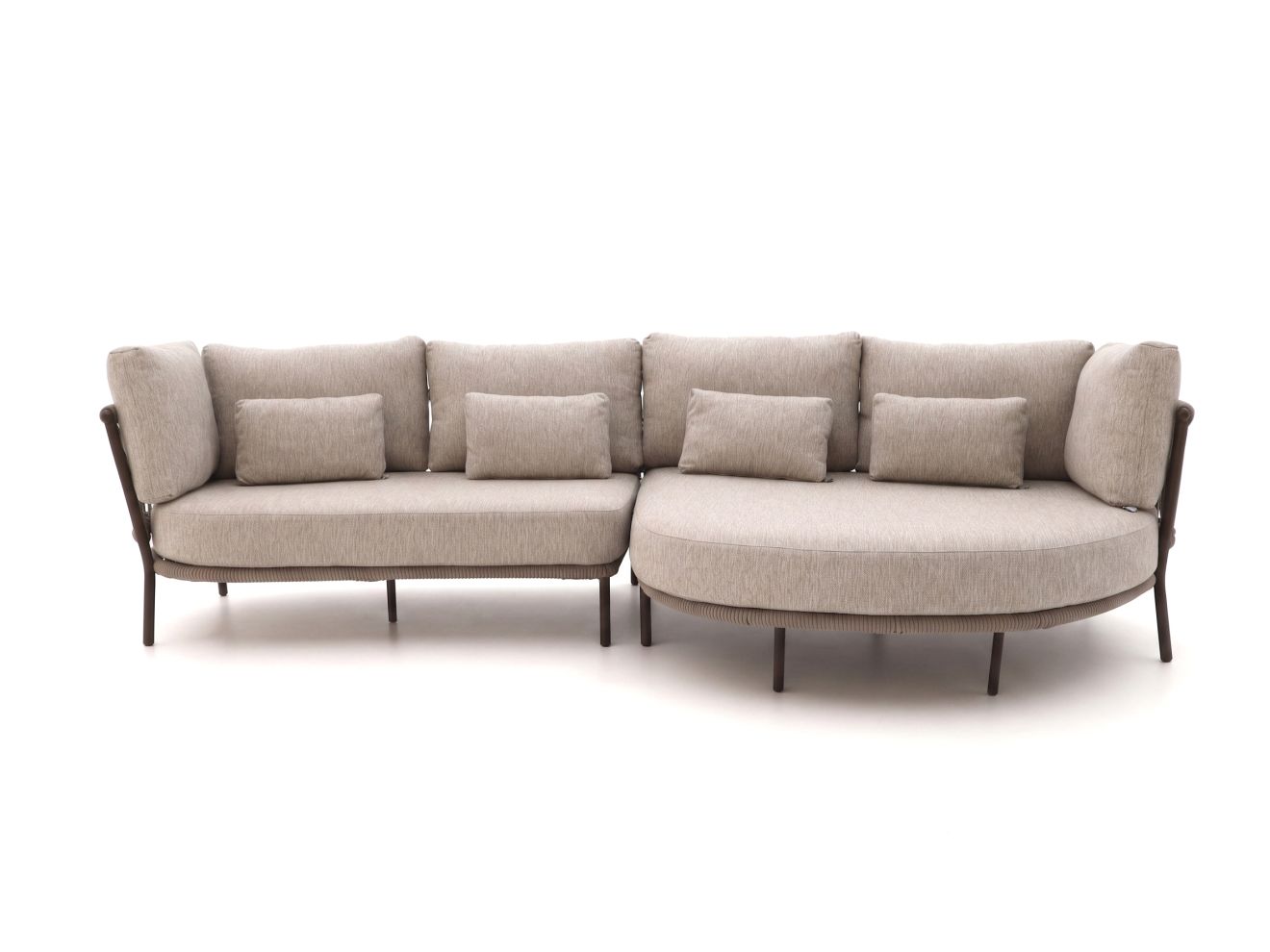 + 15 % Kassenrabatt | SUNS Bardi Chaiselongue Lounge-Set 2-teilig links