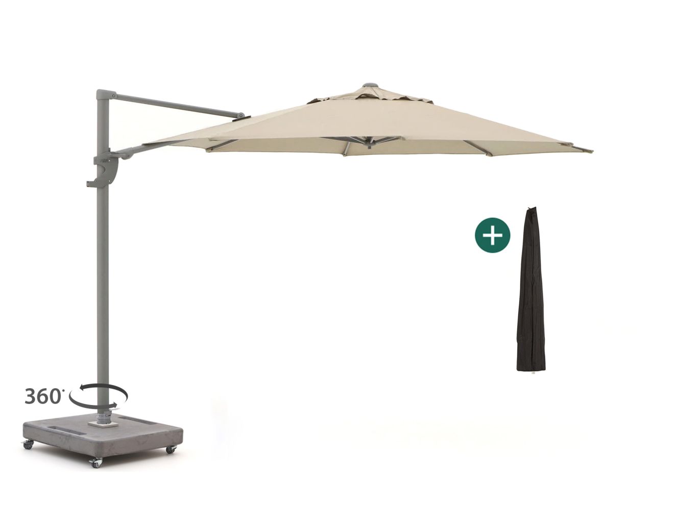 Shadowline Francisco Ampelschirm ø 330 cm