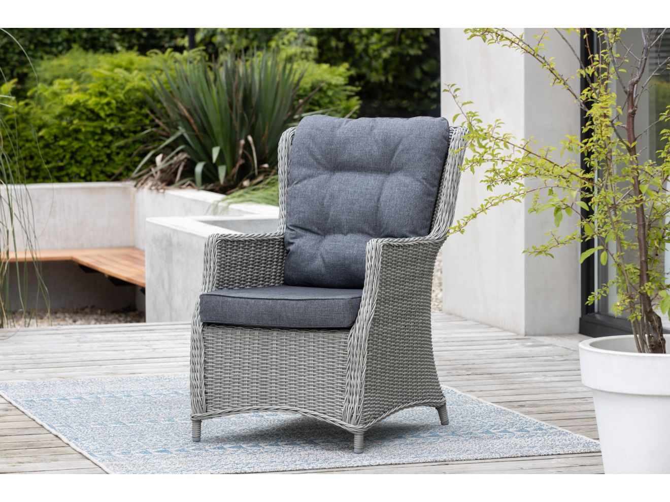 Intenso Milano/ROUGH-X 100 cm Gartenmöbel-Set 3-teilig Braun  Rabatt: 31 %