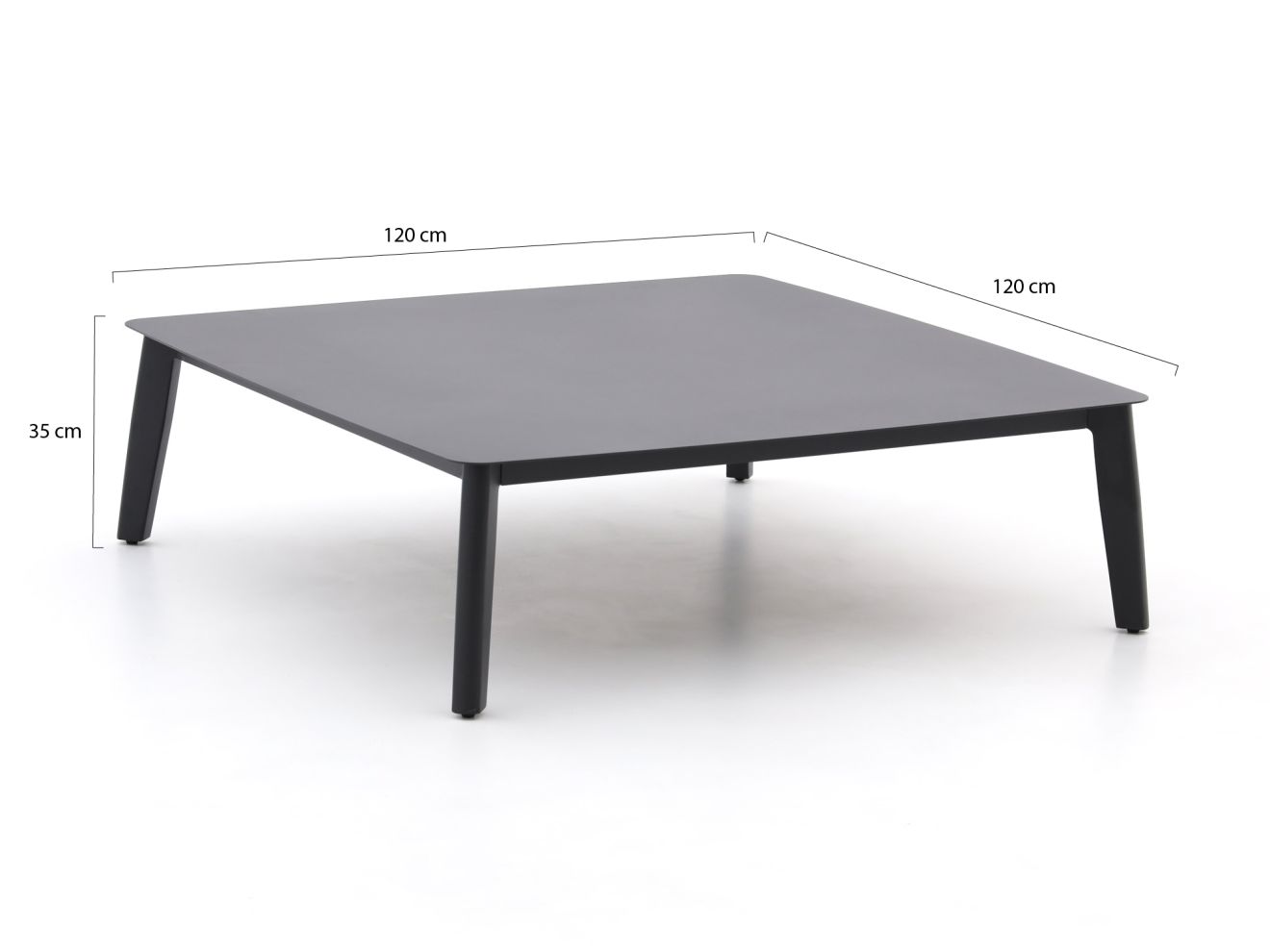 Bellagio Sorico Loungetisch 120x120x35 cm Grau Rabatt: 21 % Bellagio Sorico Loungetisch 120x120x35 cm Grau Rabatt: 21 %