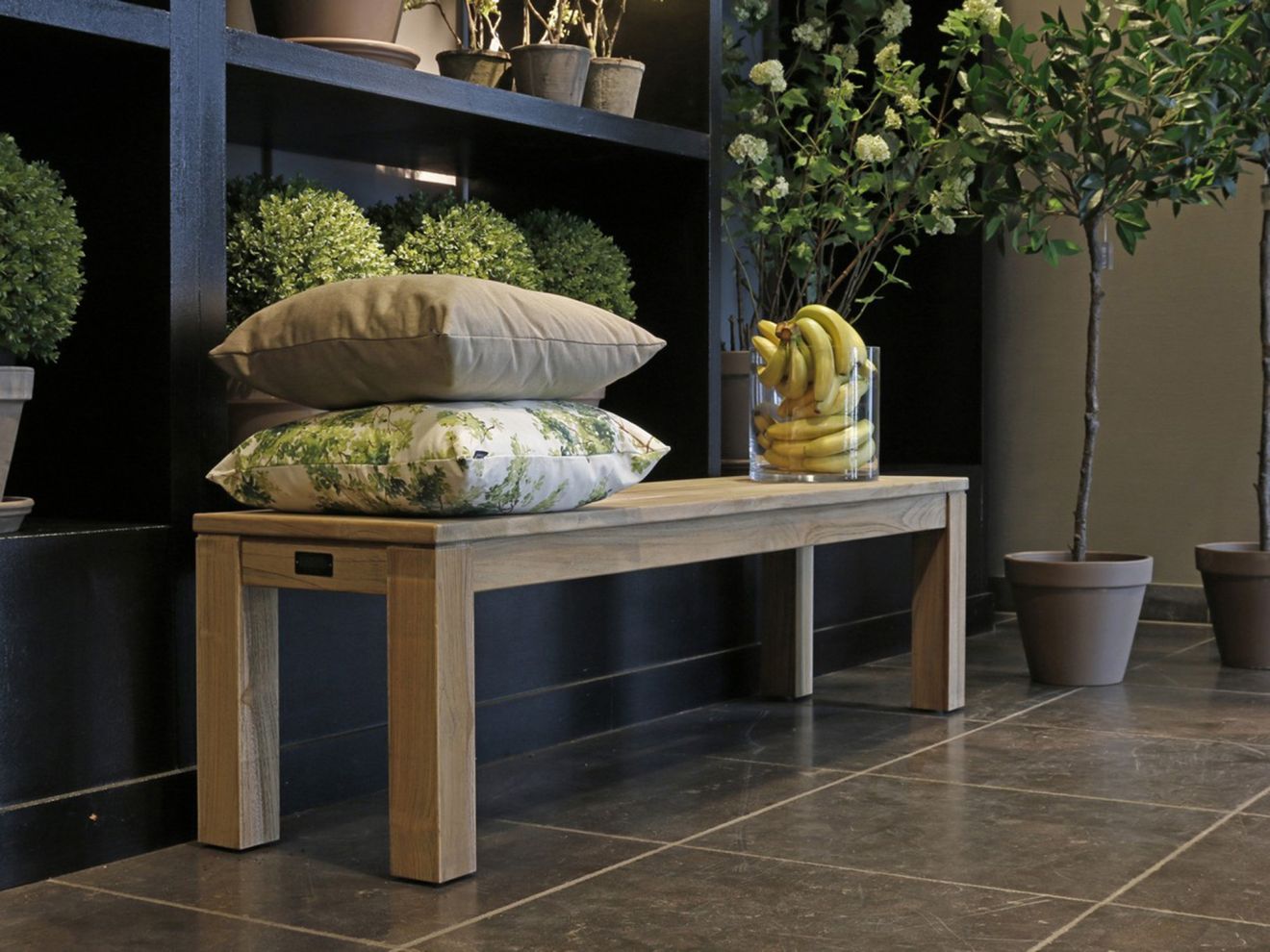 ROUGH-X Picknickbank 120x42x45 cm Braun ...