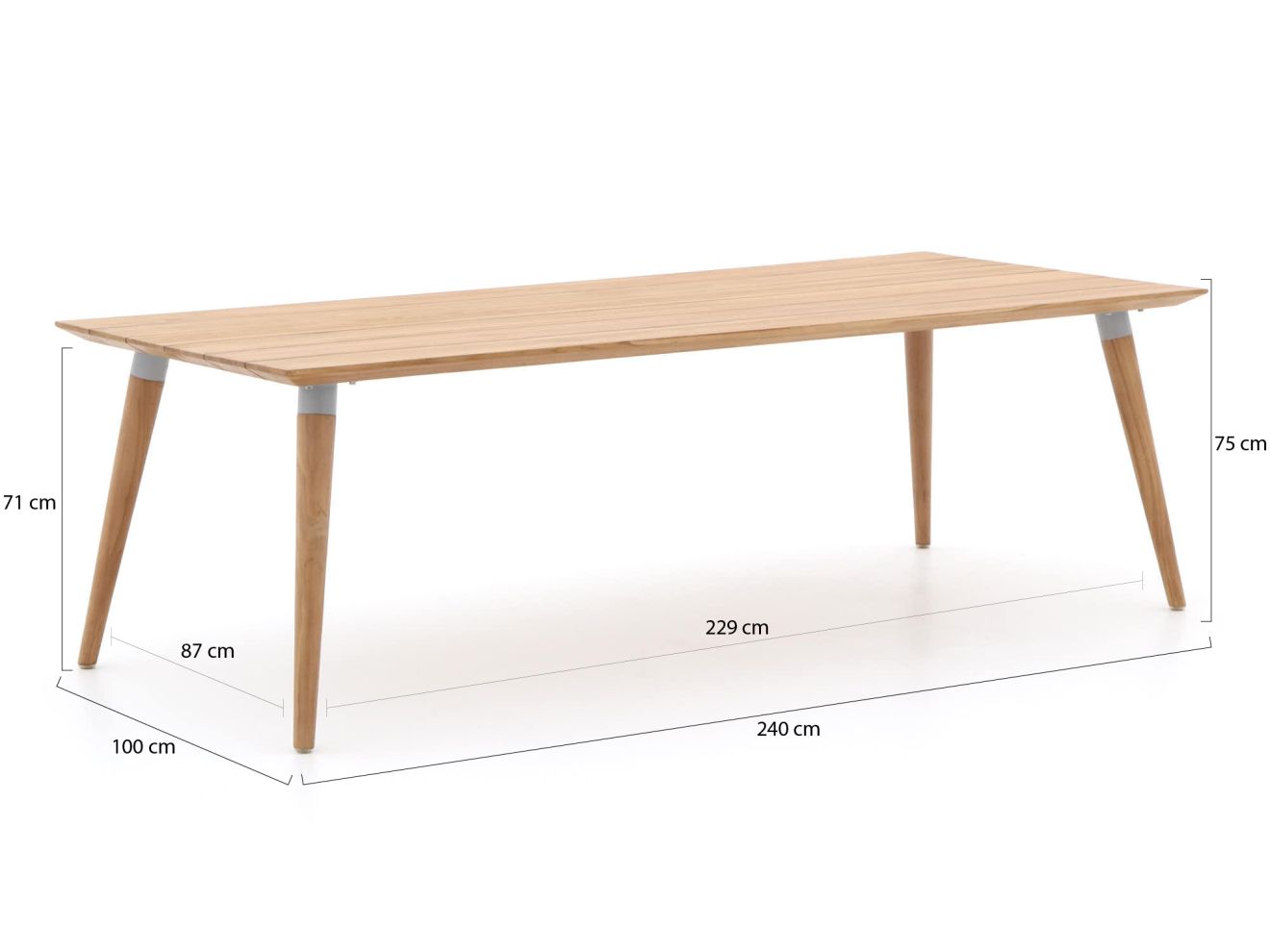 Hartman Sophie Studio Gartentisch 240x100 cm günstig online kaufen